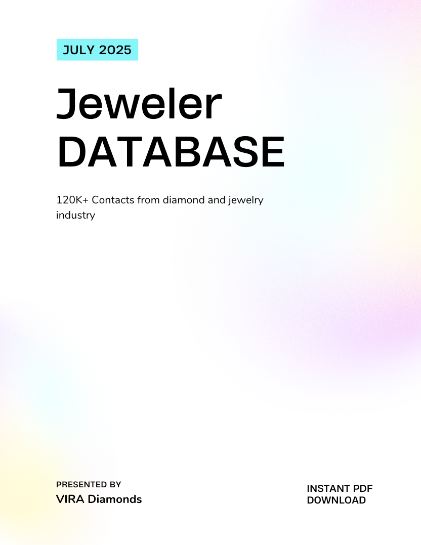 Jewelry Business Contacts Database